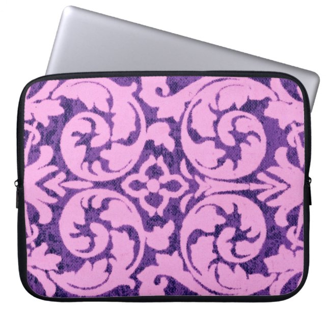 Vintage Wallpaper Laptop Sleeve (Front)