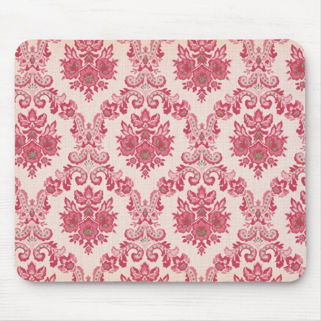 Vintage Wallpaper Mouse Pad (Front)