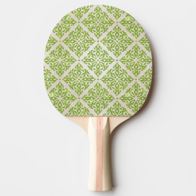 Vintage wallpaper Ping-Pong paddle (Front)