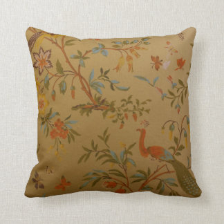 Vintage Wallpaper Throw Pillow