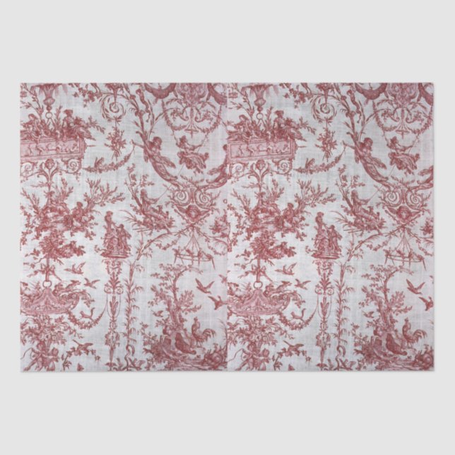 vintage wallpaper tissue paper (Front)