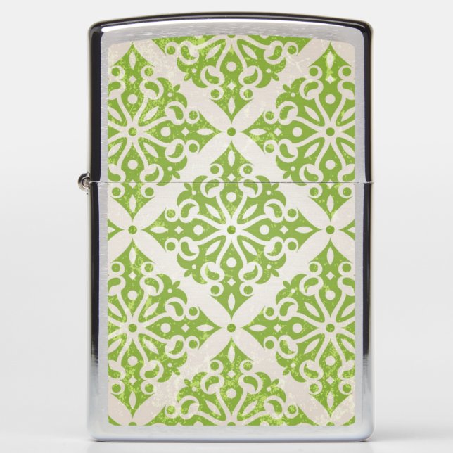 Vintage wallpaper zippo lighter (Front)