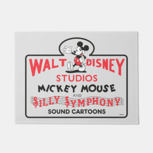 Vintage Walt Disney Studios Doormat