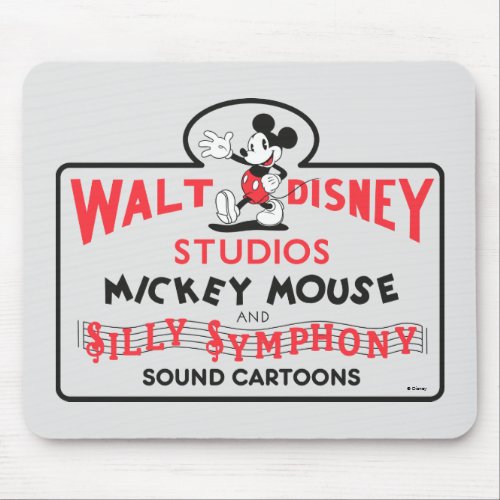 Vintage Walt Disney Studios Mouse Pad