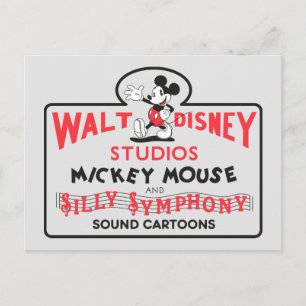 Vintage Walt Disney Studios Postcard