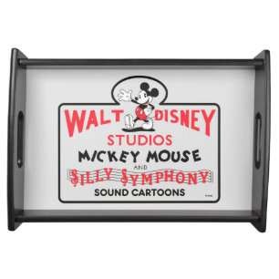 Vintage Walt Disney Studios Serving Tray