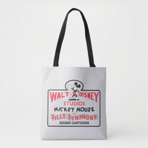 Vintage Walt Disney Studios Tote Bag