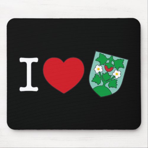 Vintage Wappen sterreich Wien  Ich liebe Erdberg Mouse Pad