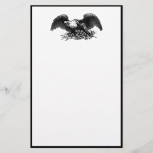 Vintage War Eagle Stationery