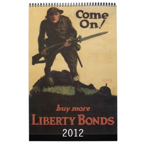Vintage War Poster Calendar 2012
