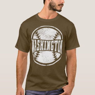 Vintage Washington Baseball Baseball Team Gift T-Shirt