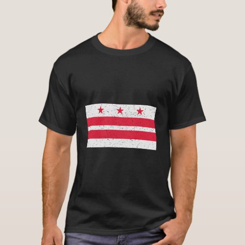 Vintage Washington Dc Flag Retro State Hoodie Usa T_Shirt