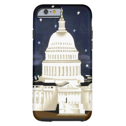 Vintage Washington DC Travel iPhone 6 Case