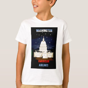 Vintage Washington DC Travel T-Shirt
