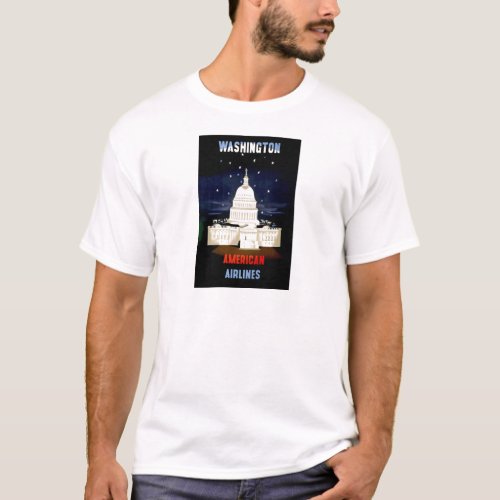 Vintage Washington DC Travel T_Shirt