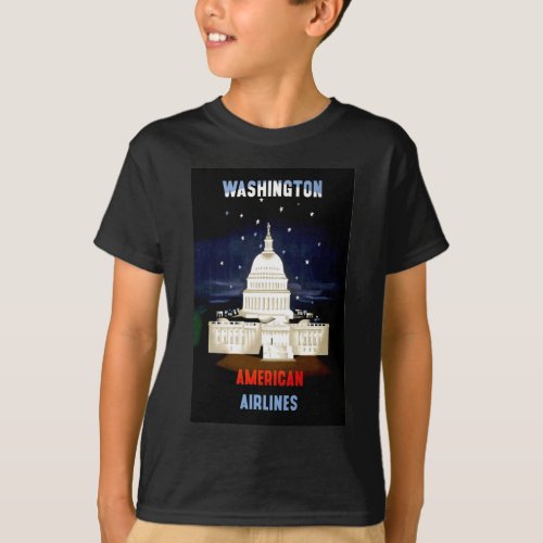 Vintage Washington DC Travel T_Shirt