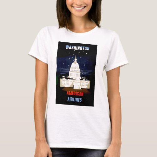 Vintage Washington DC Travel T_Shirt