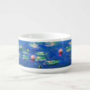 Vintage Water Lilies by Claude Monet Bowl
