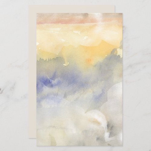Vintage watercolor boho abstract background