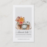 Vintage Watercolor Camera Business Cards at Zazzle