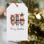 Vintage Watercolor Christmas Animals Gift Tags<br><div class="desc">Transform your holiday designs into a cozy winter wonderland with these vintage watercolor Christmas animals! These high-resolution PNG illustrations come with transparent backgrounds, making them the perfect addition to your festive projectsGet ready to infuse the holiday spirit into your products, especially if you're selling on Zazzle. Our collection features anthropomorphic...</div>