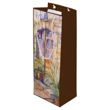 Vintage watercolor doorway Gift Bag