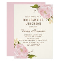 bridesmaids luncheon invitations