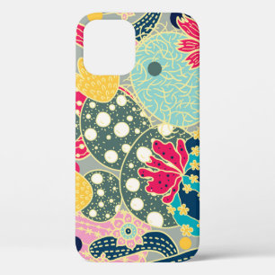 Vintage Watercolor Pumpkin: Autumn Pattern iPhone 12 Case