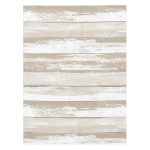 Vintage Watercolor Stripes in Gray Tones Tablecloth