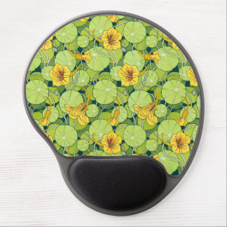 Vintage Waterlilies Gel Mouse Pad