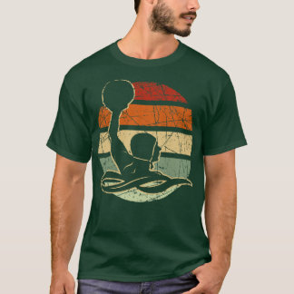 Vintage Waterpolo Player Retro Polo