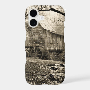 Vintage Waterwheel iPhone 17 Case
