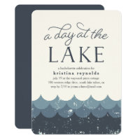 Vintage Waves | Day at the Lake Invitation