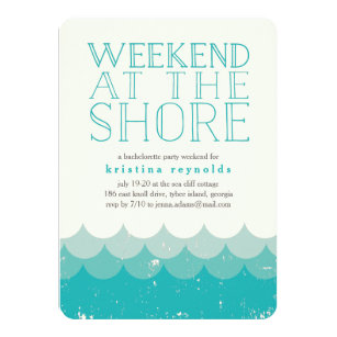 Jersey Shore Invitations Zazzle