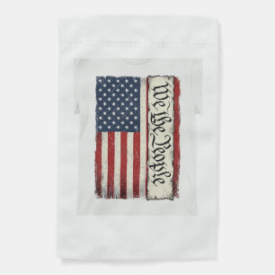 Vintage We the People Flag Patriotic Shirt Design_