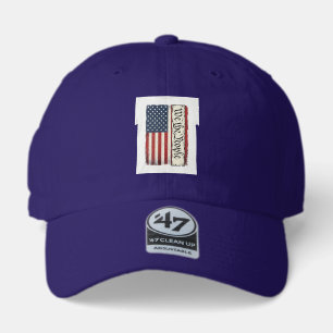 Vintage We the People Flag Patriotic Shirt Design_ 47 Brand Hat