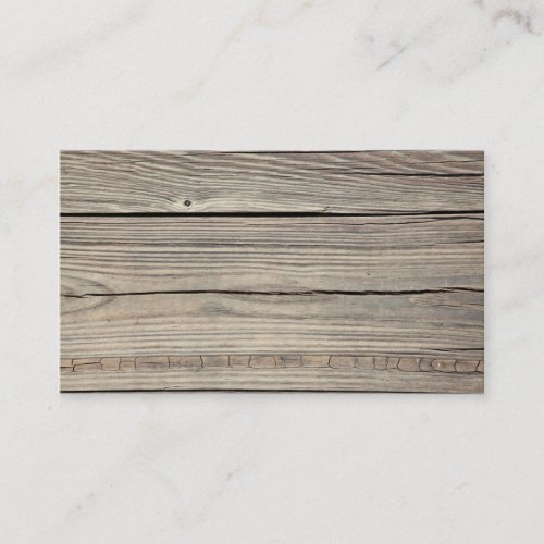Vintage Weathered Wood Background _ Old Board Business Card