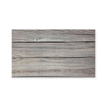 Vintage Weathered Wood Background - Old Board Business Card