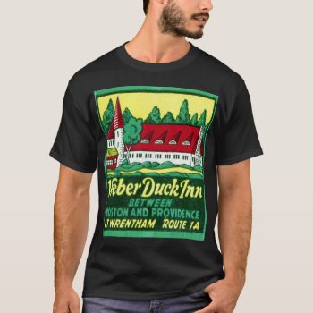 Vintage Weber Duck Inn T-shirt by seemonkee at Zazzle