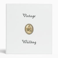 Vintage Wedding Album Planner Bride Binder