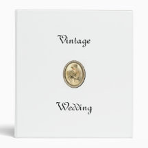 Vintage Wedding Album Planner Bride Binder