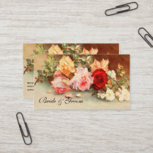 Vintage Wedding, Antique Roses Flowers Still Life