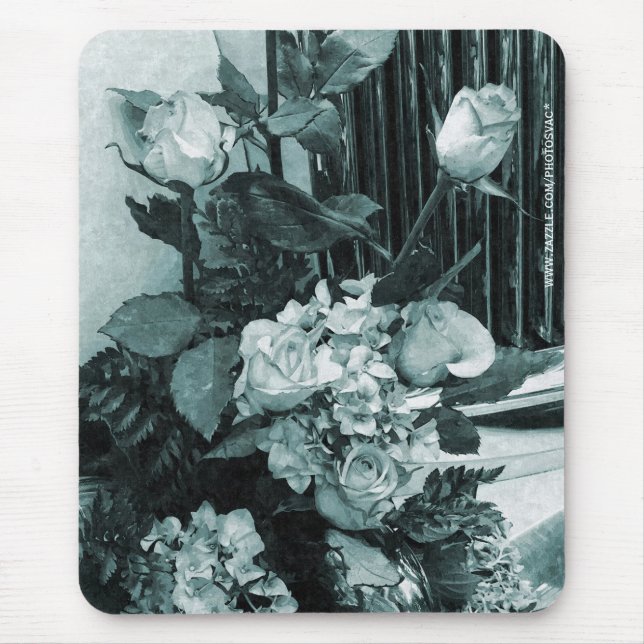 Vintage Wedding Bouquet Mouse Pad (Front)