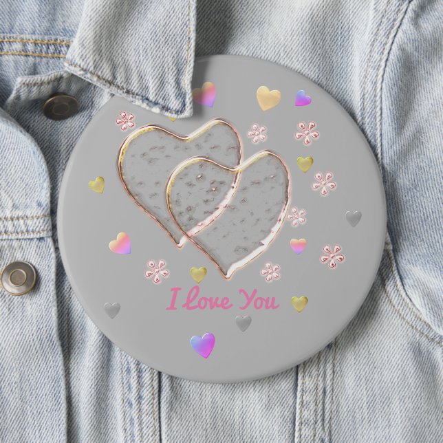 Vintage Wedding Button (In Situ)