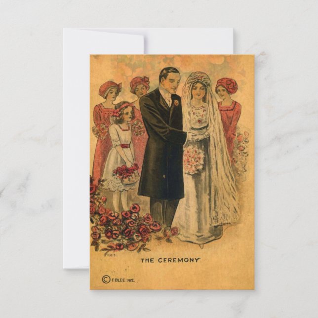 Vintage Wedding Ceremony (Front)