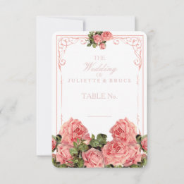 Vintage Wedding Chalkboard - Place Card