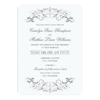 Vintage Wedding Invitations | Elegant Flourish