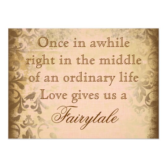 Vintage Wedding Invitations With Love Quote Zazzle Com