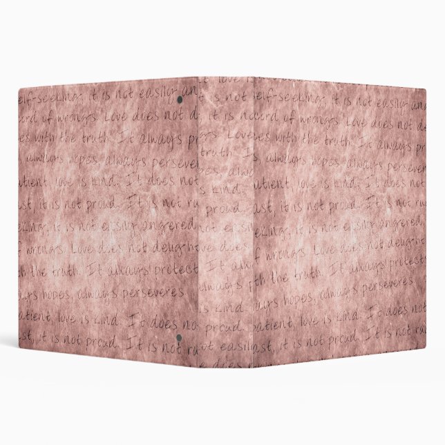 Vintage  Wedding Love is Patient Binder (Background)