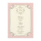 {vintage} wedding menu